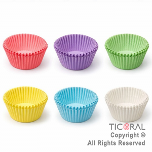 PIROTIN CUPCAKE N.10 COLORES SURTIDOS X 1000 (PACK 10 x 100 UNID)